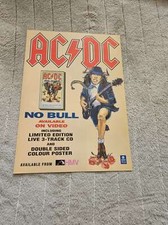FPOT159 MAGAZINE ADVERT 12X8" AC/DC : NO BULL