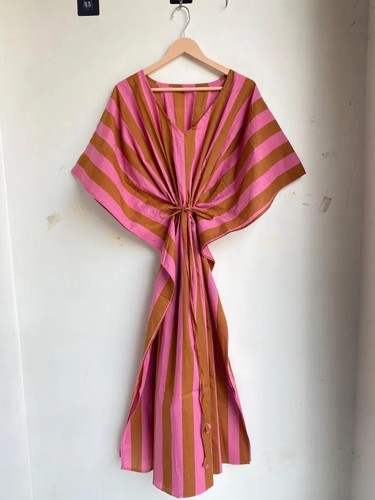Indian cotton pink brown - indian, &