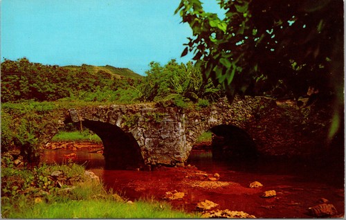 Vtg old spanish bridge - old, bull