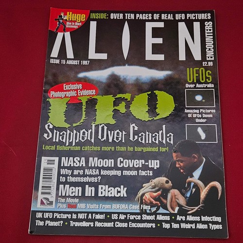 Alien encounters magazine - alien,