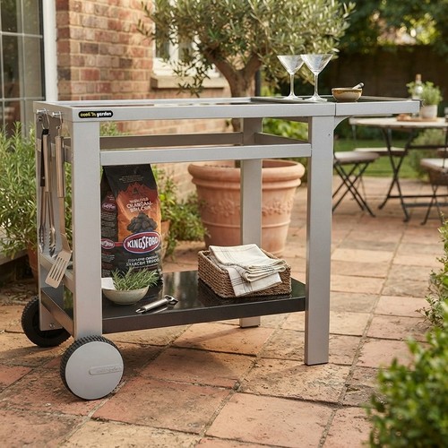 Media side table trolley - media,