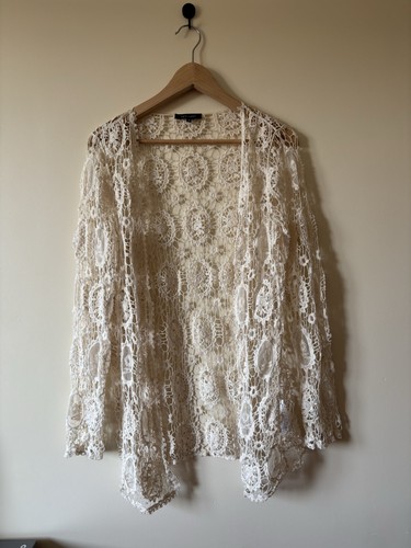 New look cream crochet lace - new,