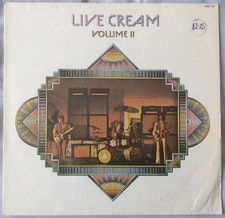 CREAM ● LIVE CREAM VOLUME II ● 1972 German VINYL LP ● Polydor 2383 119 ● VG+/VG+