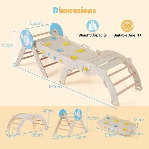 Indoor wooden baby triangle - wooden,