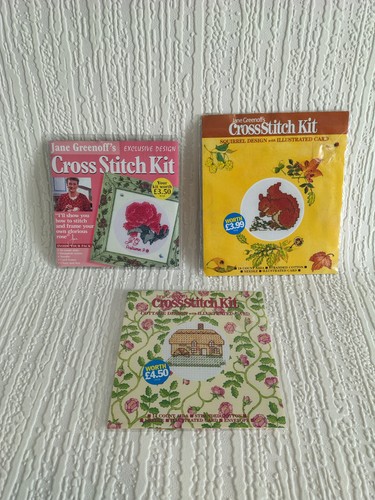 Cross stitch kits - x,