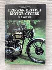 Pre-War British Motorcycles By
