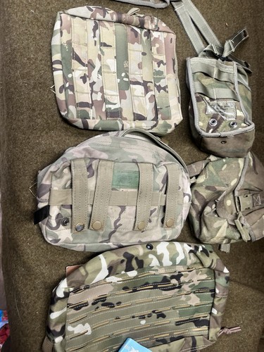 British army mtp pouches - british,