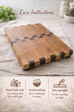 Handmade Oak Walnut Chopping