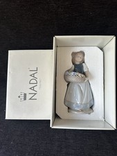 Nadal Girl With Flowers