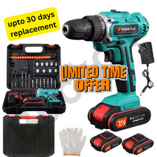 2 Battery Cordless Drill 21V