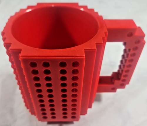 Build brick lego type - lego, mug