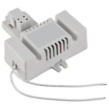 White Plastic 4 Pin 2D Tube