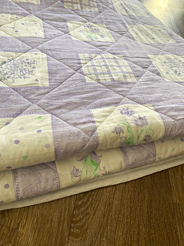 Vintage large patchwork - patchwork, floral
