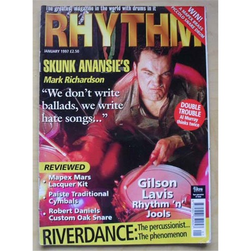 Skunk anansie rhythm magazine - skunk,