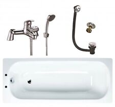 Single Ended Steel Enamel Bath