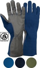 Tactical GI Nomex Flight Gloves Flyers Military Pilot Heat & Flame Resistant