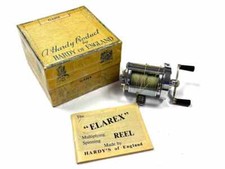 Hardy Elarex Vintage Multiplier Baitcasting Spinning Reel With Box & Instruct...