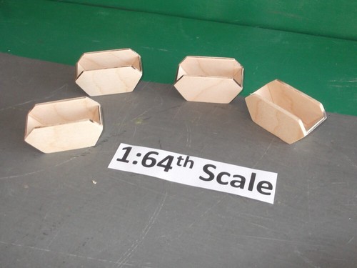 Wooden model truck load - model,