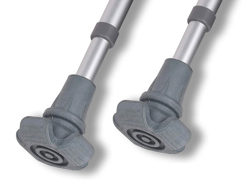 Rubber crutch safety tips - crutch,