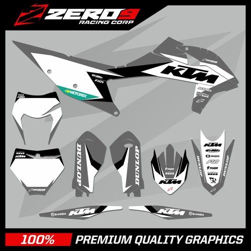 Ktm motocross graphics - graphics, kit