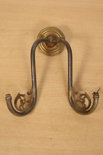 Vintage Brass Sconce Double