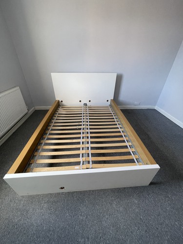 Ikea nordli wooden bed - nordli, frame