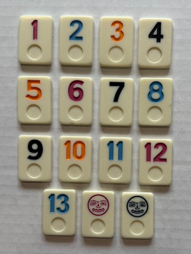 Rummikub rummy game - game, tiles