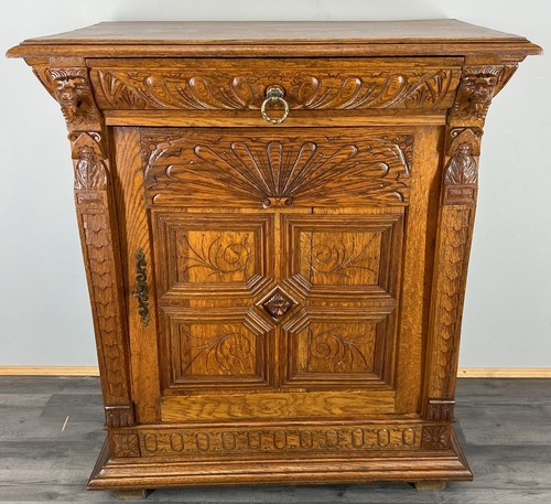 Cabinet antique french - antique, oak