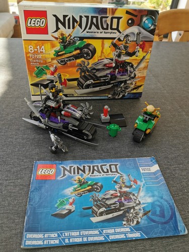 Lego ninjago 70722 - lego, overborg