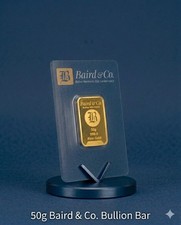 Baird & Co 50 Gram Gold Bar