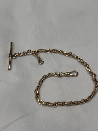 Albert bar pocket watch - t,