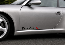 Porsche Turbo S Side Decal