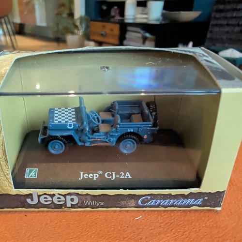 Cararama willys jeep 2a - jeep, cj-2a
