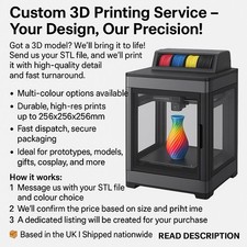 Custom 3D Printing Service –