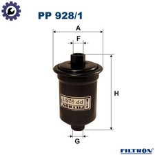FUEL FILTER PP 928/1 FOR