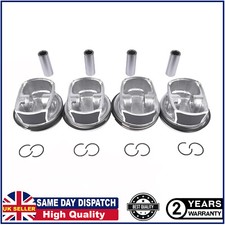 4X Pistons Kit For Audi VW