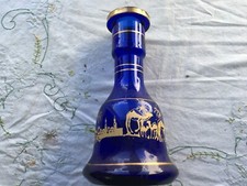 9" Cobalt Blue Bohemian Hookah