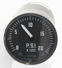Pressure Instrument 6A/6537 2000 PSI S149-1-150.T Gauge RAF Vintage Aircraft
