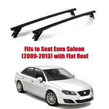 Premium Roof Rack Bars For Seat Exeo Saloon (2009-2013) Flat Roof ST305/040M
