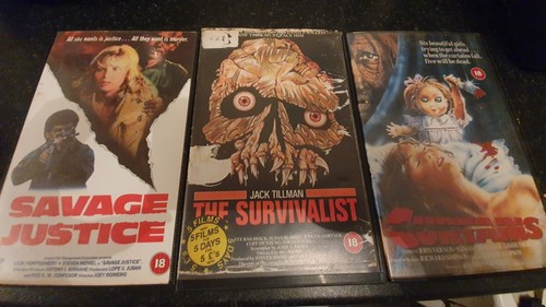 Vhs tapes retro old - tapes, x