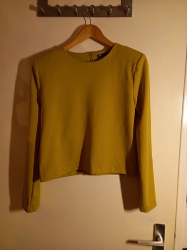 Mustard yellow zara top - mustard,