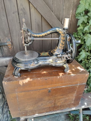 Antique jones hand crank - jones,