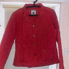 Toggi Sandown Red Quilted Jacket