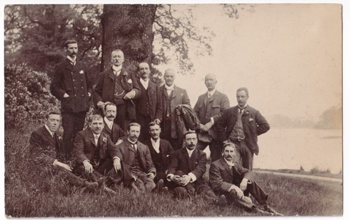 Edwardian men group - ​edwardian,