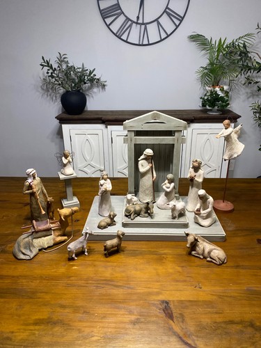 Willow tree nativity 18pc set - willow,