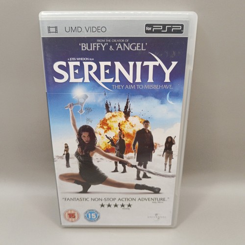 Serenity psp umd video movie - psp,