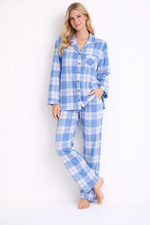 Womens Marks Woven Cotton Yarn