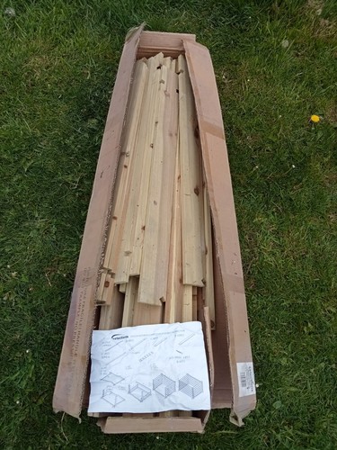 Wooden compost bin - wooden,