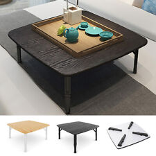 Japanese Folding Table Tatami Coffee Tea Low Desk Portable Furniture Space Saver