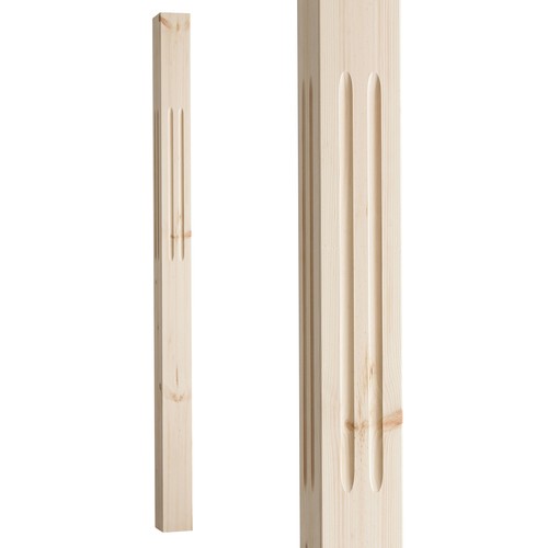 Staircase newel post - staircase,